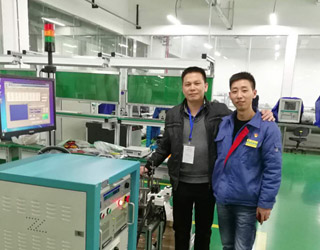 林泉航空電機(jī)在線測(cè)試系統(tǒng)的交付